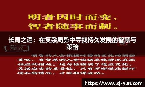 长局之道：在复杂局势中寻找持久发展的智慧与策略